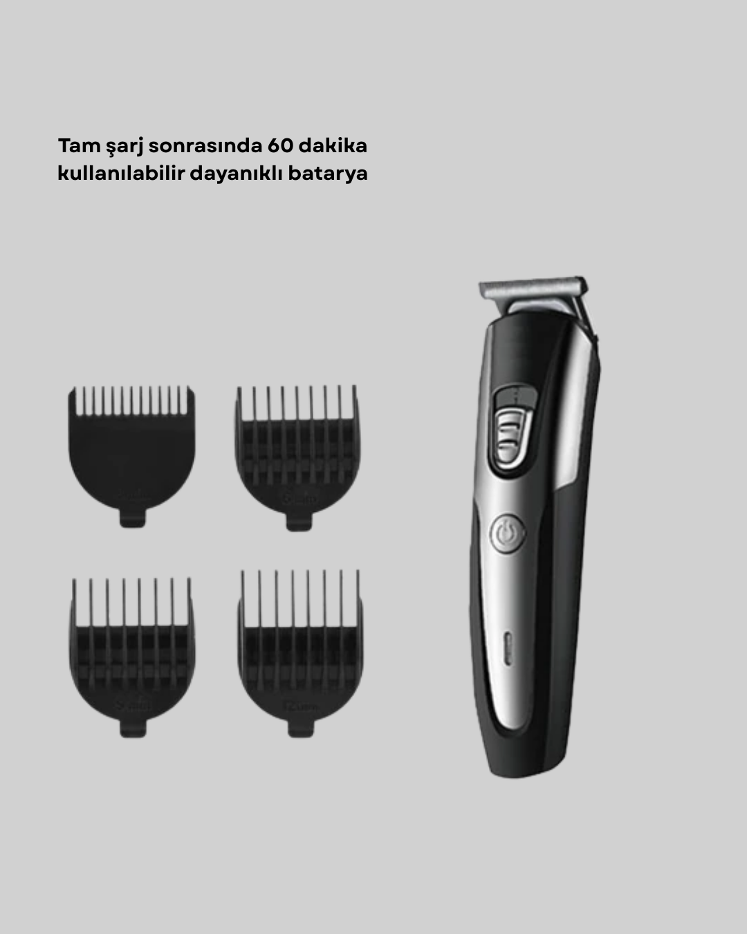 Ergonomik profesyonel tıraş makinesi