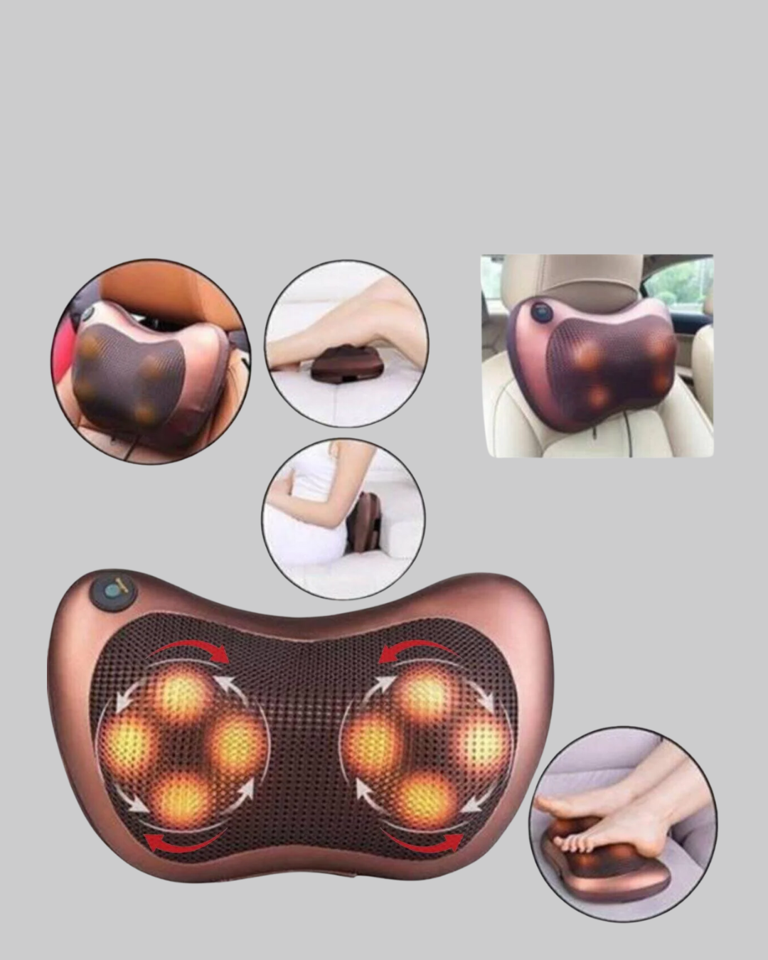 Yoğun iş temposunda uzun süre oturuyorsanız bu masaj yastığı