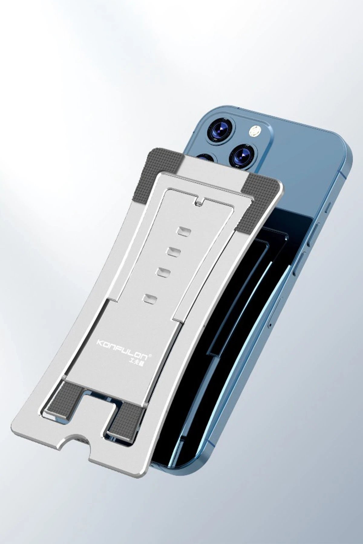 her ortamda rahatlıkla kullanabileceğiniz çok yönlü bir aksesuar. Şık ve kompakt tasarımı sayesinde hem işlevsel hem de estetik bir telefon tutucu olarak dikkat çeker.Alüminyum Alaşım Malzeme: Dayanıklı alüminyum alaşım malzemesi ile uzun ömürlü kullanım sağlar