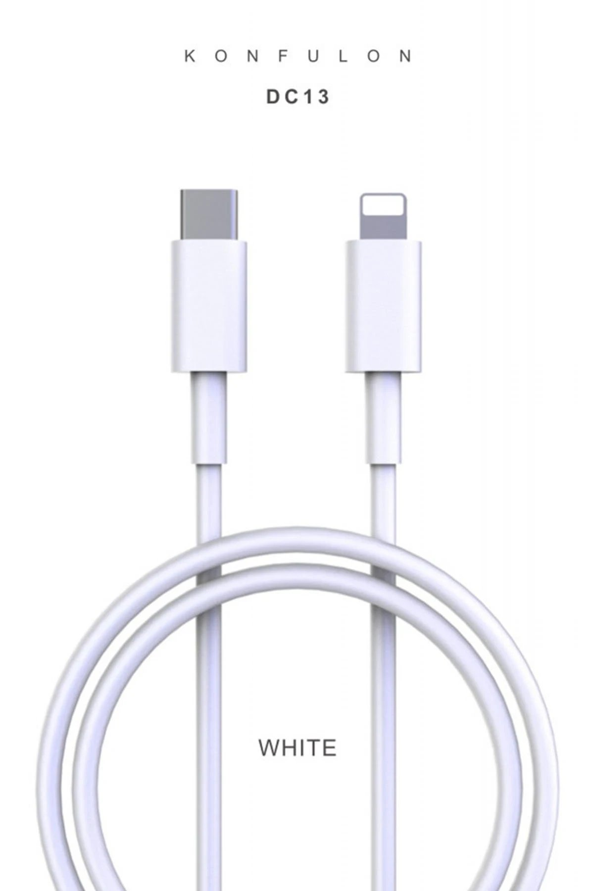 DC13 1M 20W Type-C to Lightning Kablo iphone Uyumlu-(5796)