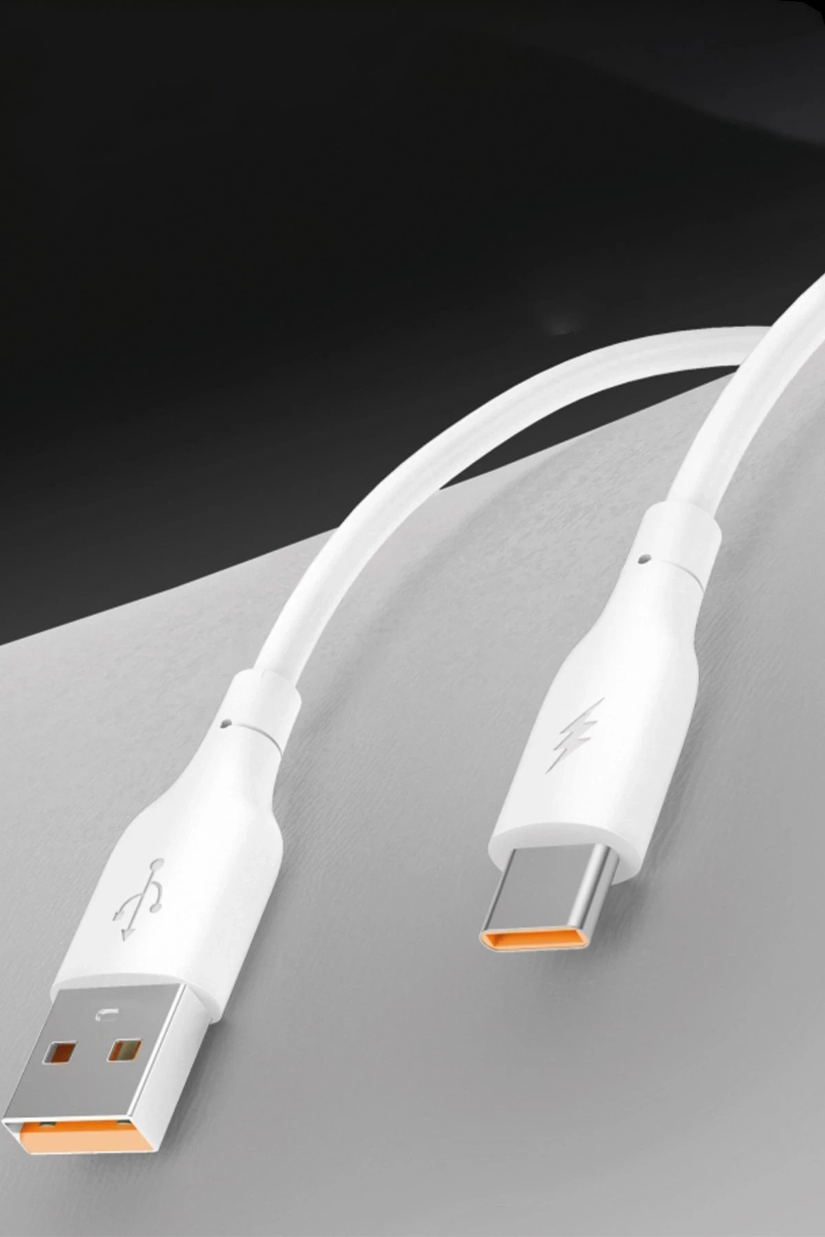 DC65 USB to Type-C 1M 3.0A Hızlı Şarj Kablo DC65 hızlı şarj kablosu