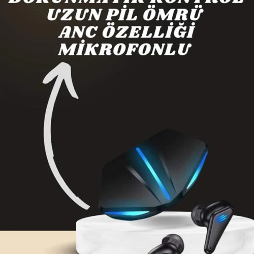 7 Kordonlu Akıllı Saat Ve Oyuncu Kulaklığı ANC Özelliği Kulak İçi Mikrofonlu Sesli Görüşme