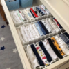 8 Bölmeli Dolap Ve Çekmece Içi Düzenleyici Akordiyon Organizer L-00517 (6 Adet)