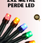 8 Modlu Zaman Ayarlı LED Perde Işık – Bahçe ve Balkon Dekorasyonu
