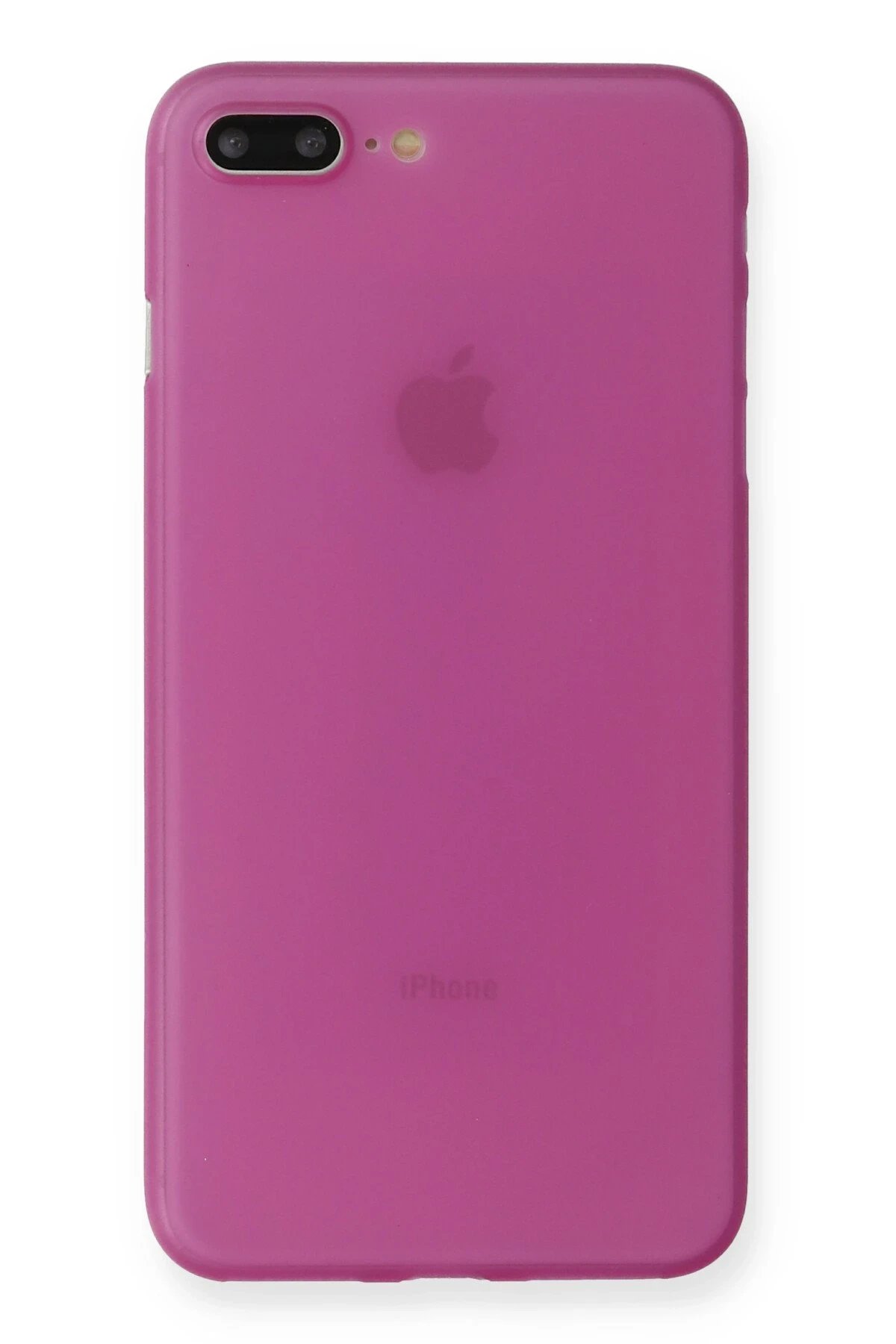 iPhone 7 Plus Kılıf PP Ultra İnce Kapak - Pembe-(5796)