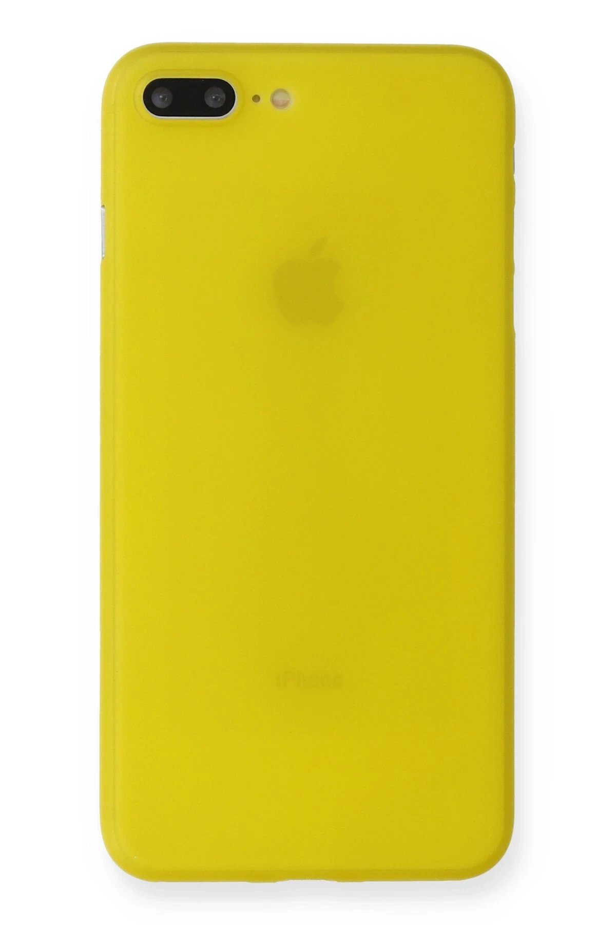 iPhone 7 Plus Kılıf PP Ultra İnce Kapak - Sarı-(5796)