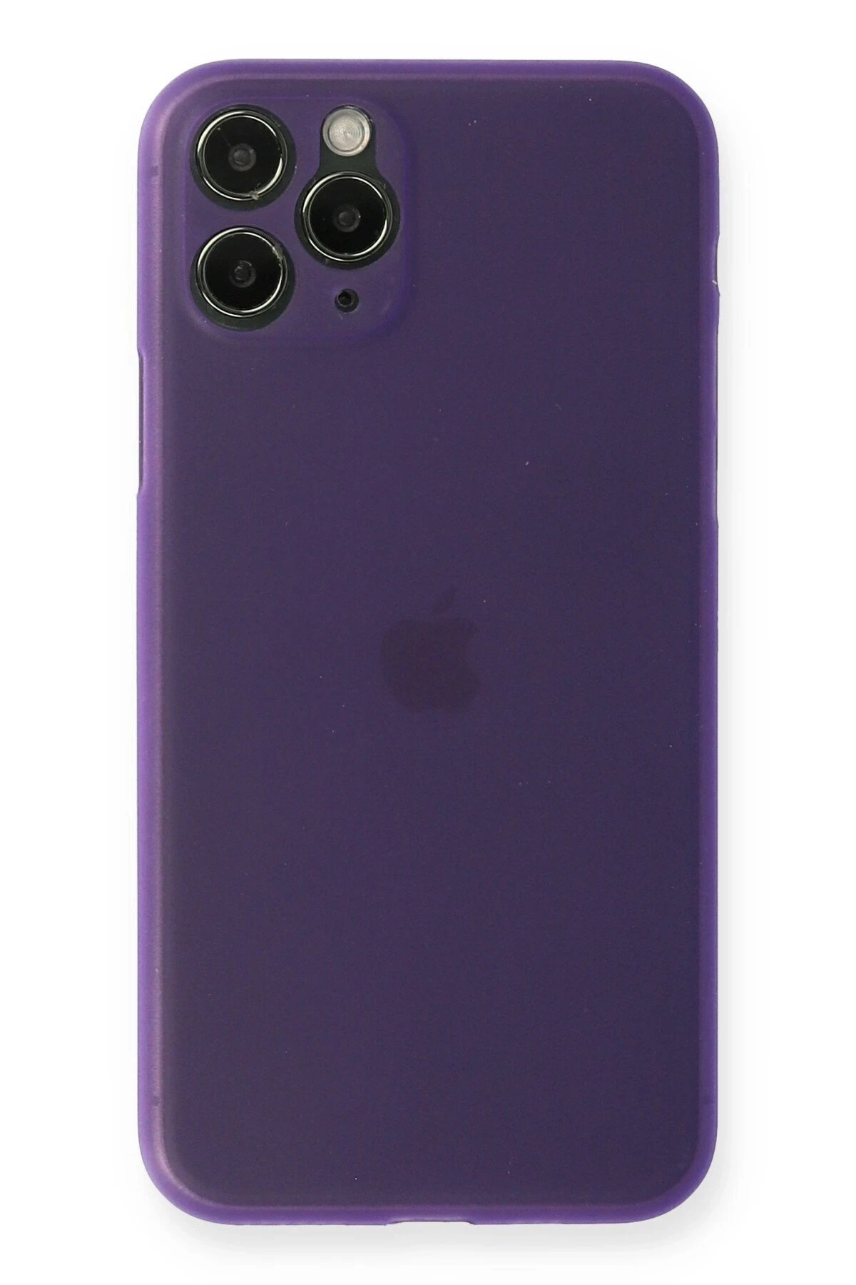 iPhone 11 Pro Kılıf PP Ultra İnce Kapak - Mor-(5796)