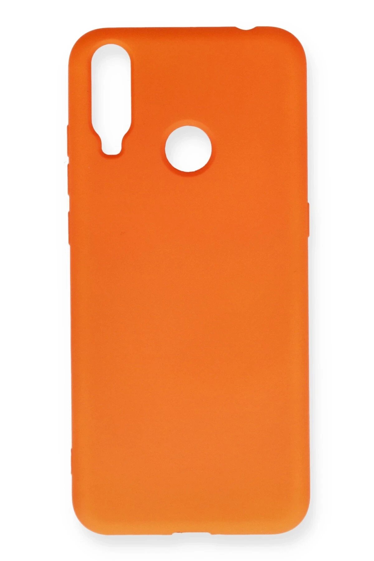 General Mobile GM 10 Kılıf Nano içi Kadife Silikon - Turuncu-(5796)