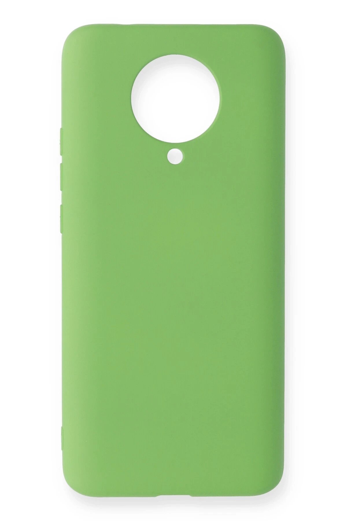 Xiaomi Redmi K30 Pro Kılıf Nano içi Kadife Silikon - Yeşil-(5796)