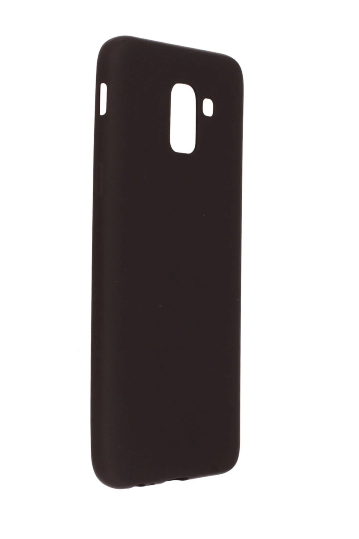 Samsung Galaxy J6 Kılıf First Silikon - Siyah-(5796)