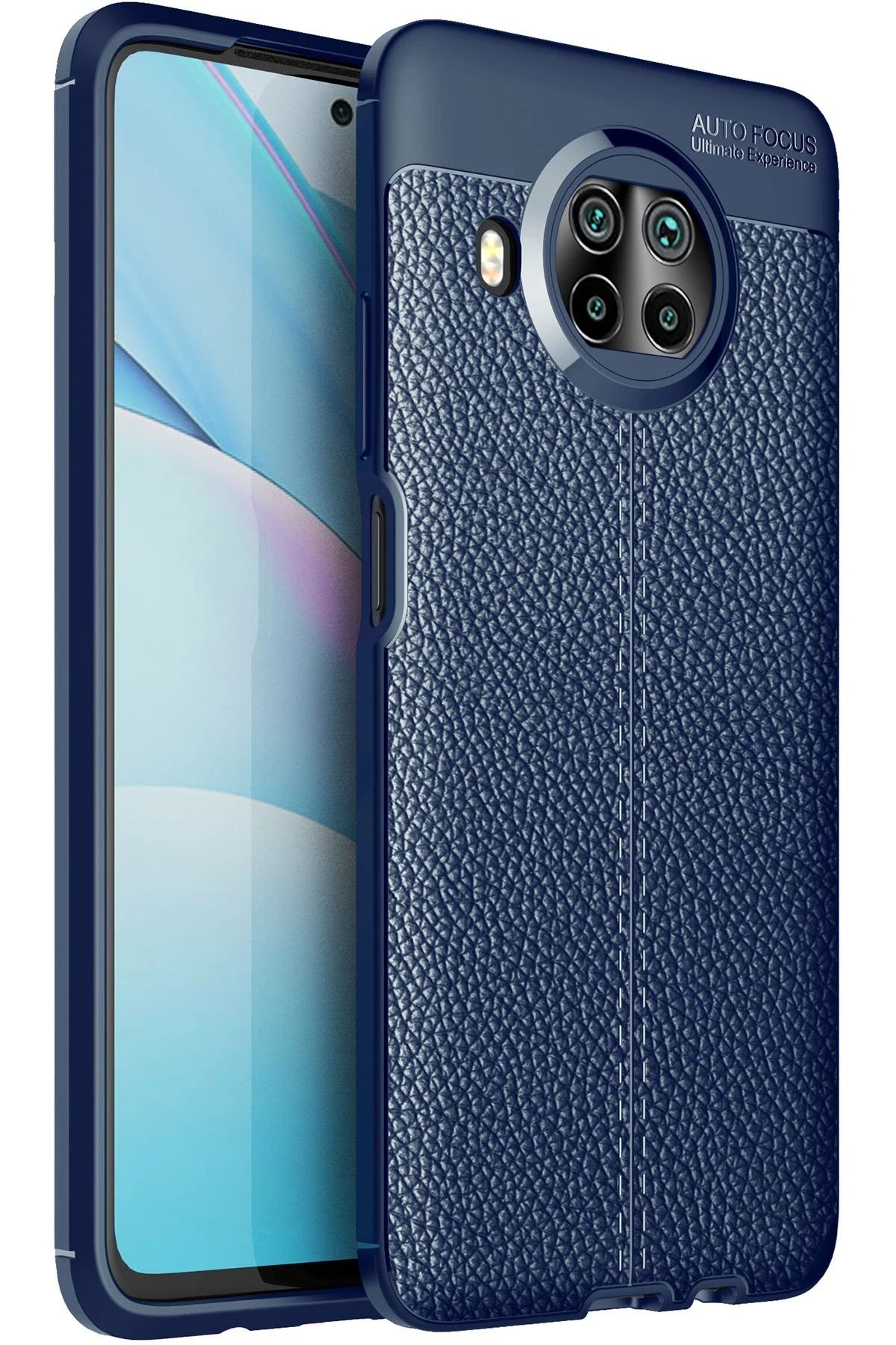 Xiaomi Mi 10T Lite Kılıf Auto Focus Kapak - Lacivert-(5796)