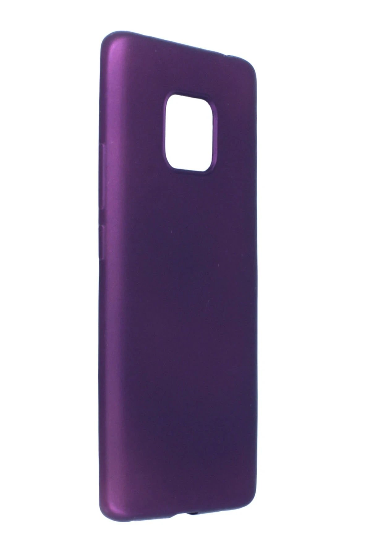 Huawei Mate 20 Pro Kılıf First Silikon - Mürdüm-(5796)