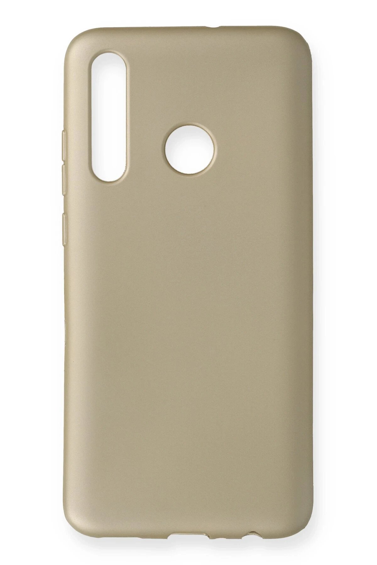 Huawei Honor 20 Lite Kılıf First Silikon - Gold-(5796)