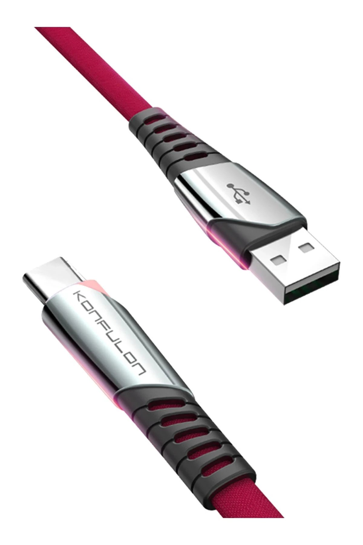 DC18 Type-C Kablo 1M 5A - Kırmızı-(5796)