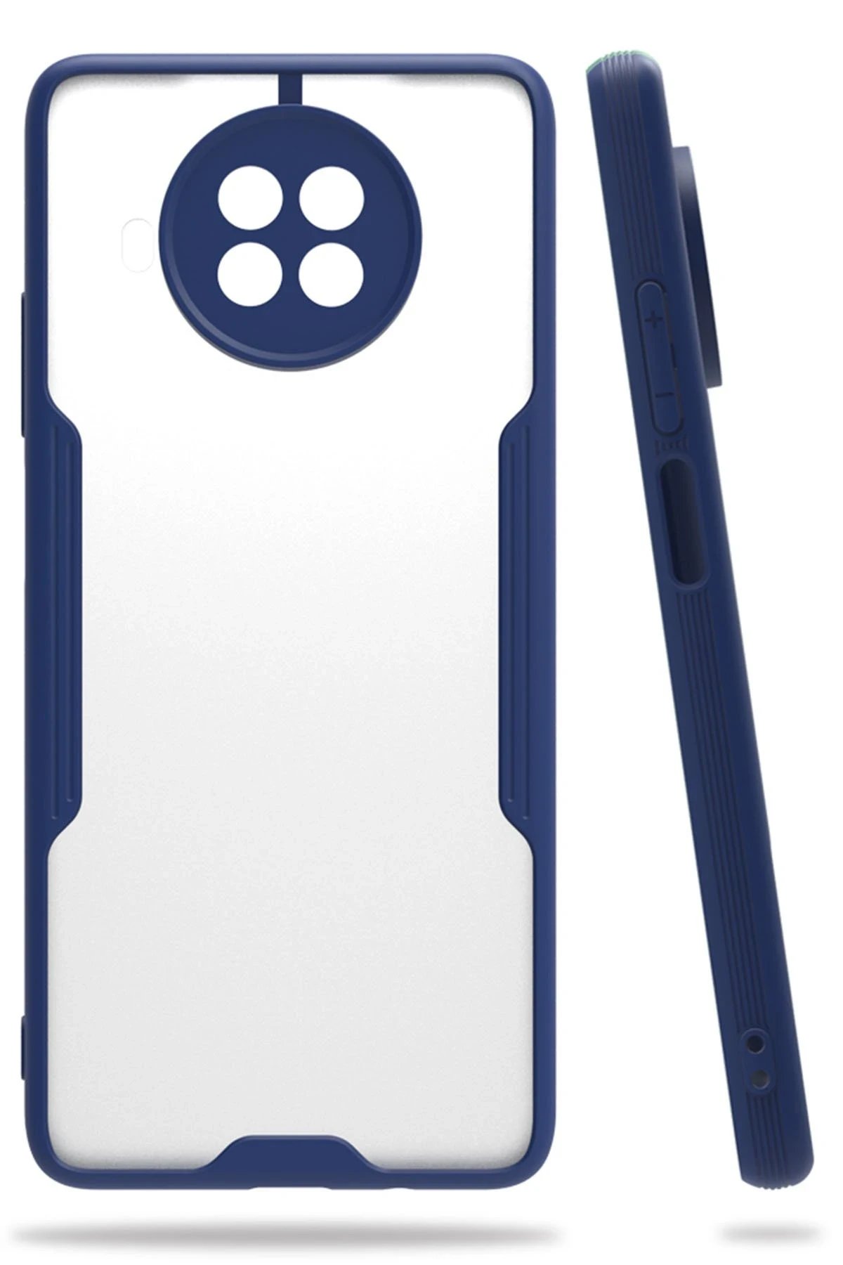 Xiaomi Mi 10T Lite Kılıf Platin Silikon - Lacivert-(5796)