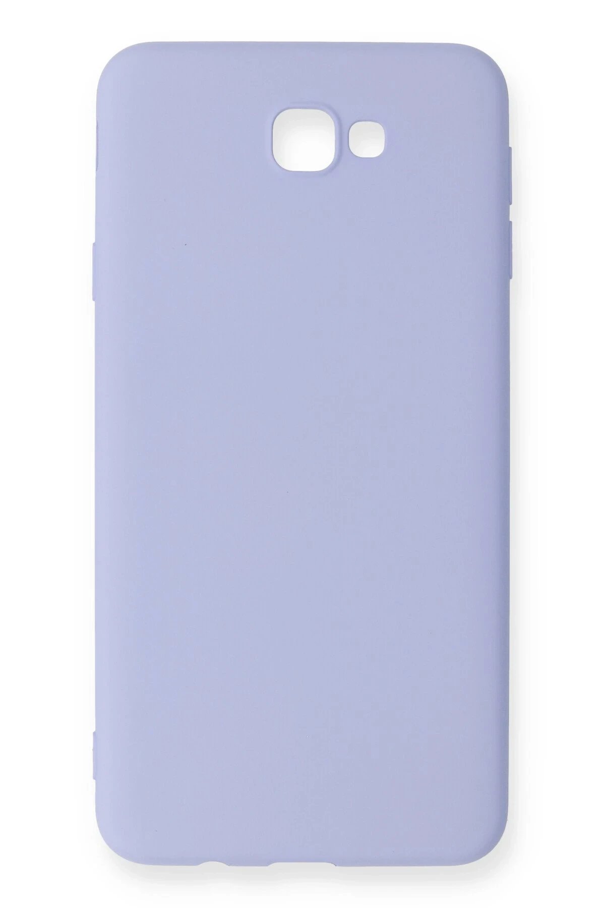 Samsung Galaxy J7 Prime Kılıf Nano içi Kadife Silikon - Lila-(5796)