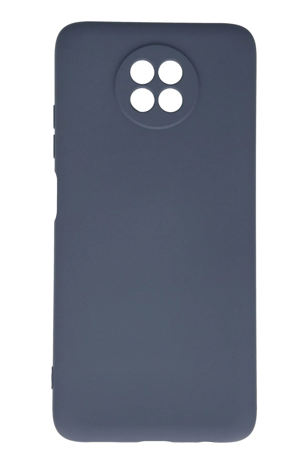 Xiaomi Redmi Note 9 5G Kılıf Nano içi Kadife Silikon - Gri-(5796)