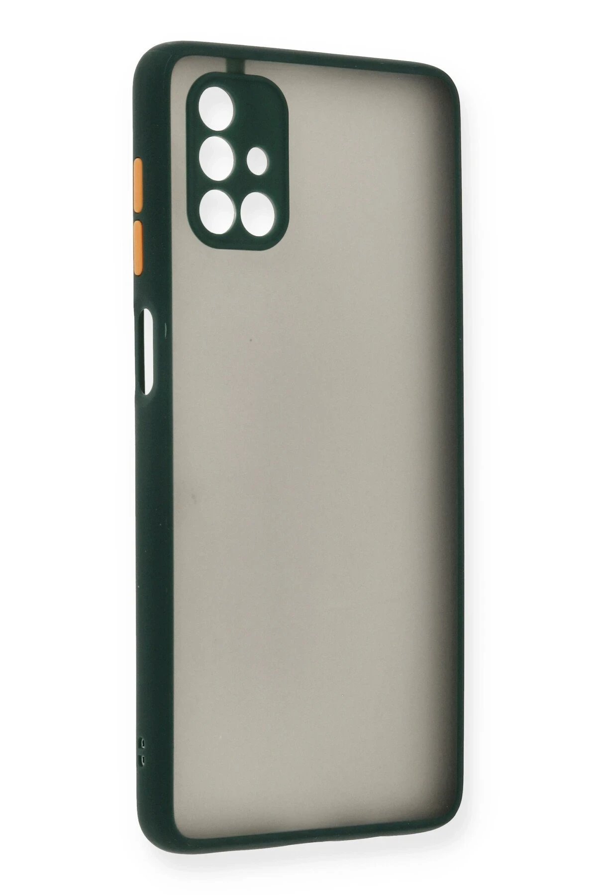 Samsung Galaxy M51 Kılıf Montreal Silikon Kapak - Yeşil-(5796)