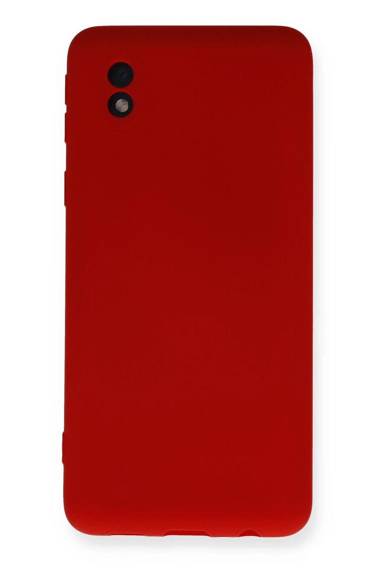 Samsung Galaxy A01 Core Kılıf Nano içi Kadife Silikon - Kırmızı-(5796)