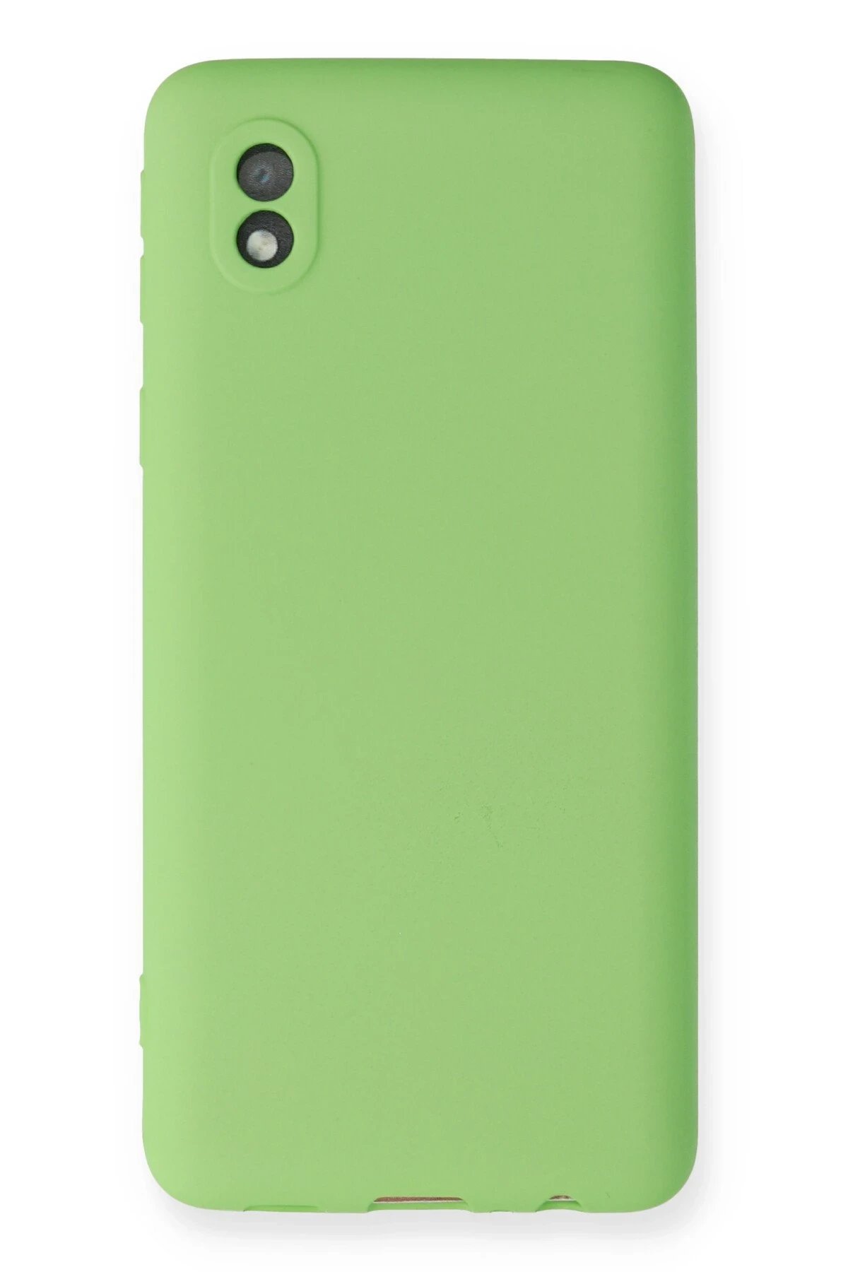 Samsung Galaxy A01 Core Kılıf First Silikon - Yeşil-(5796)
