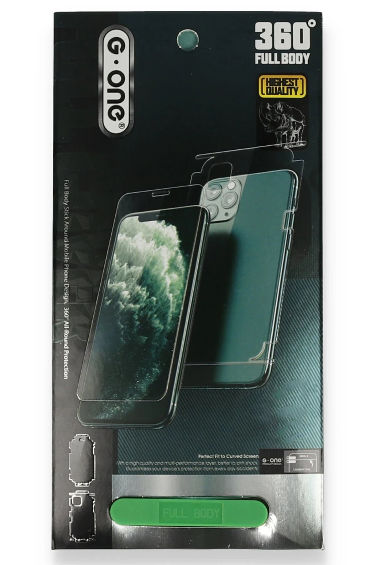 iPhone XR 360 Full Body Arka Koruyucu-(5796)