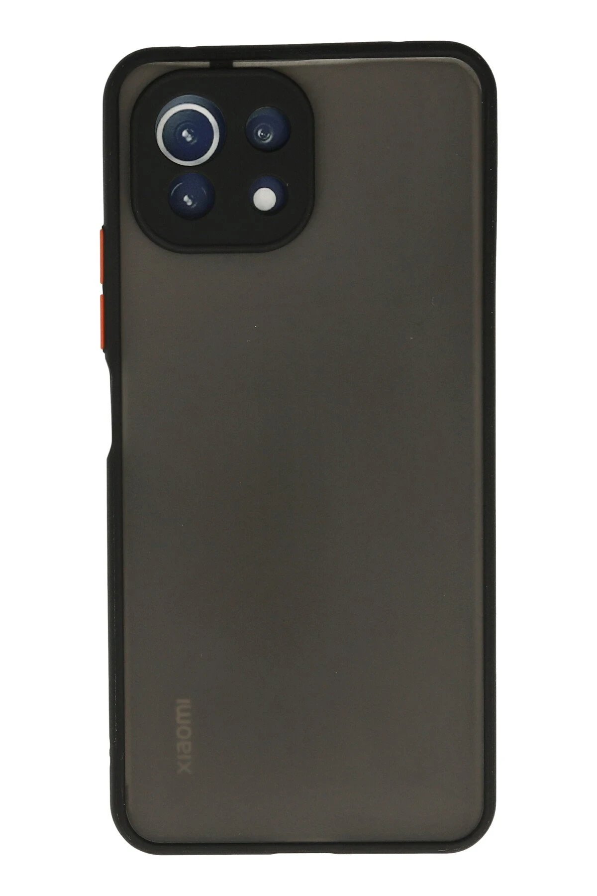 Xiaomi Mİ 11 Lite Kılıf Montreal Silikon Kapak - Siyah-(5796)