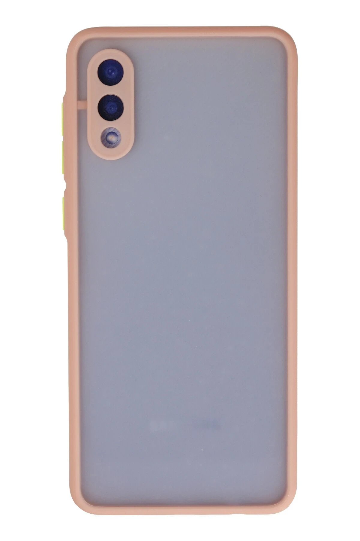 Samsung Galaxy A02 Kılıf Montreal Silikon Kapak - Pembe-(5796)