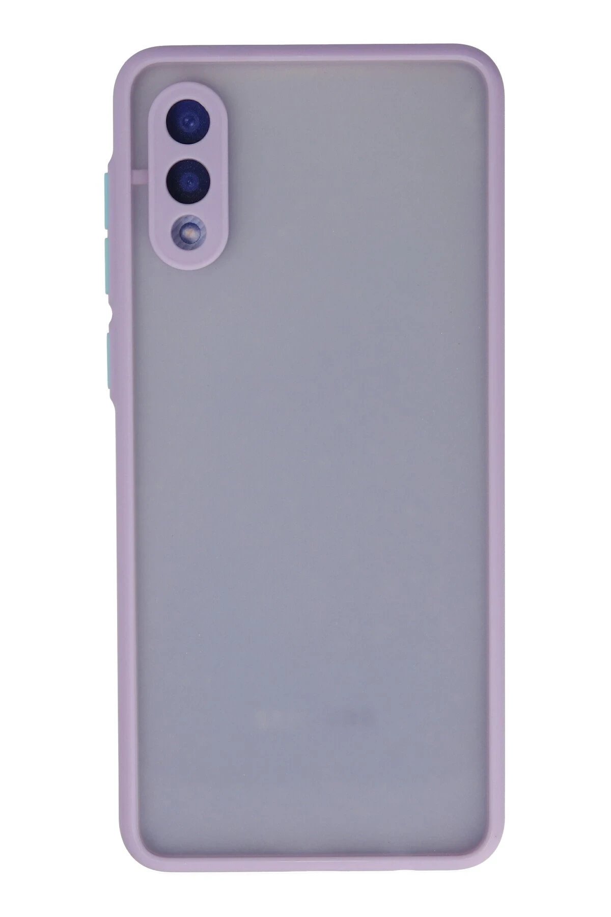 Samsung Galaxy A02 Kılıf Montreal Silikon Kapak - Mor-(5796)