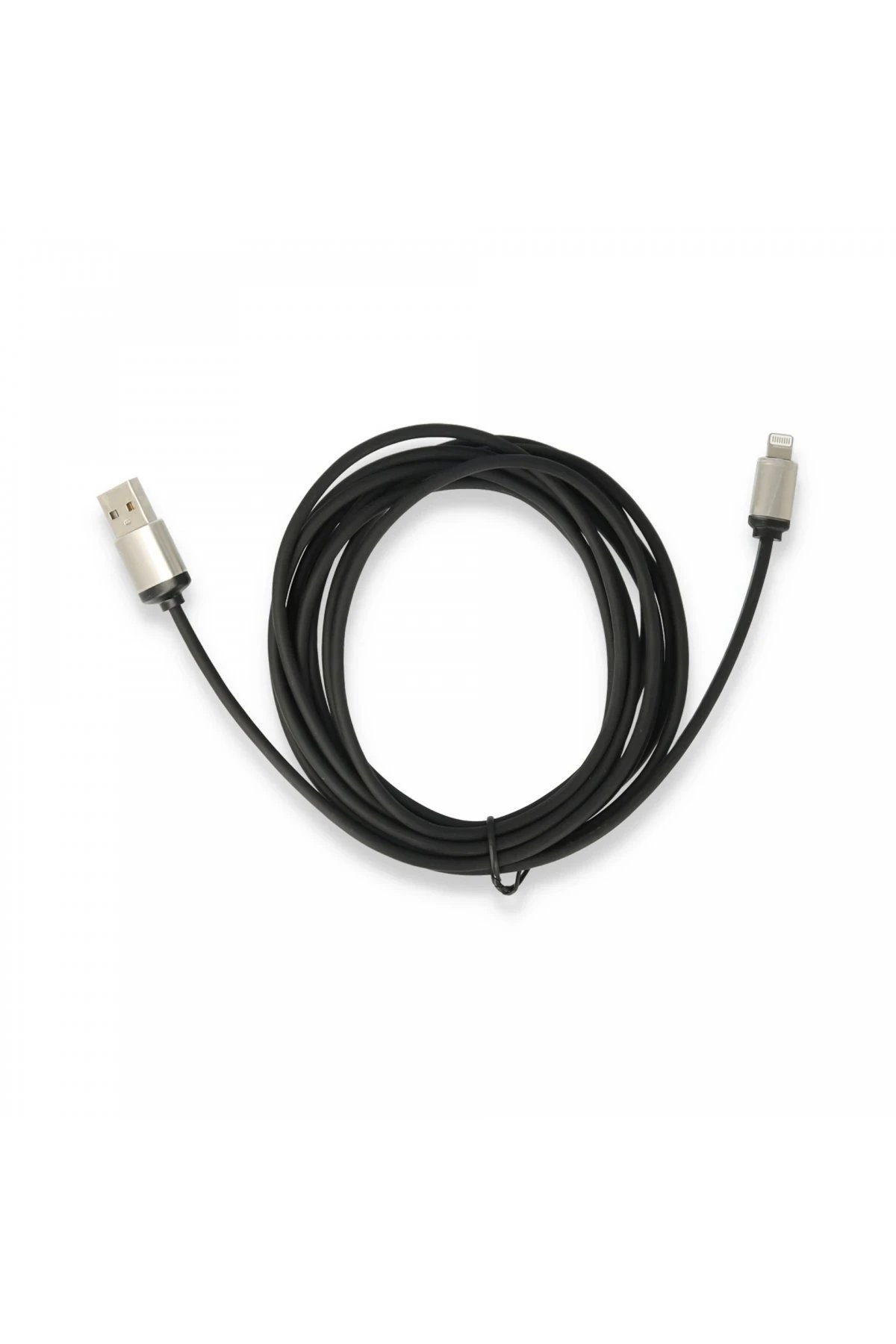 USB to Lightning 3m Kablo - Siyah-(5796)