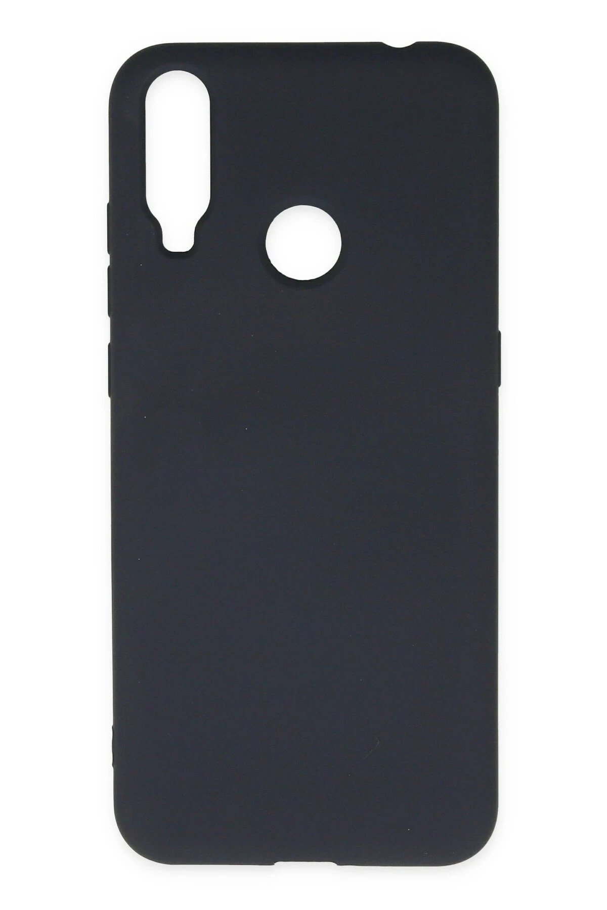 General Mobile GM 10 Kılıf Nano içi Kadife Silikon - Lacivert-(5796)