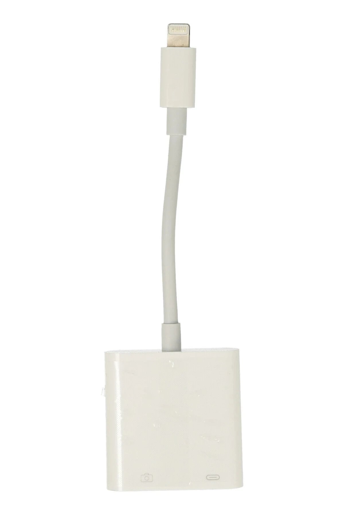 APR22 Iphone Otg 2in1 - Beyaz-(5796)