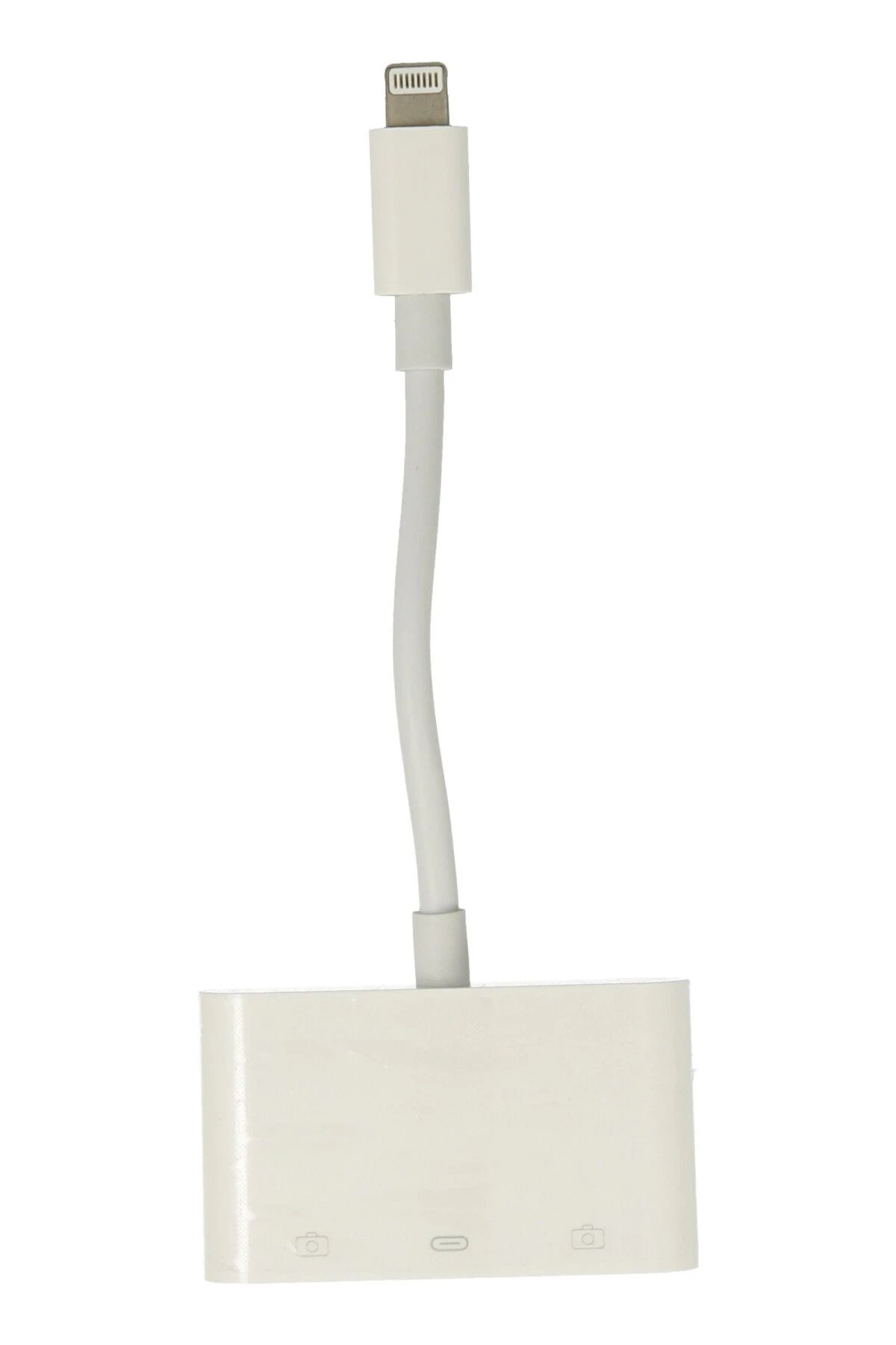 APR23 Iphone Otg 3in1 - Beyaz-(5796)