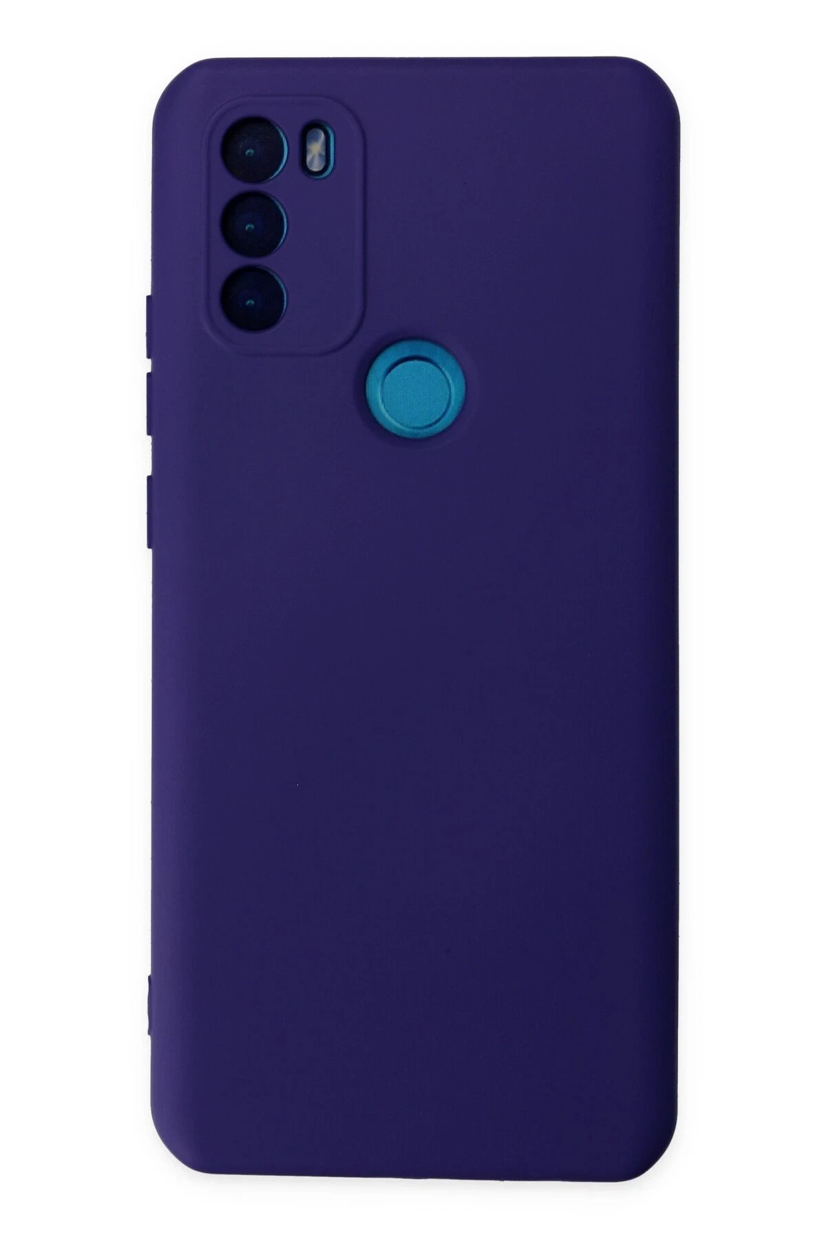 General Mobile GM 21 Plus Kılıf Nano içi Kadife Silikon - Mor-(5796)