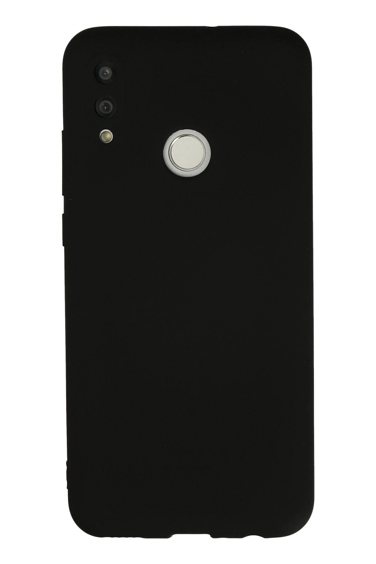 Huawei P Smart 2019 Kılıf Nano içi Kadife Silikon - Siyah-(5796)