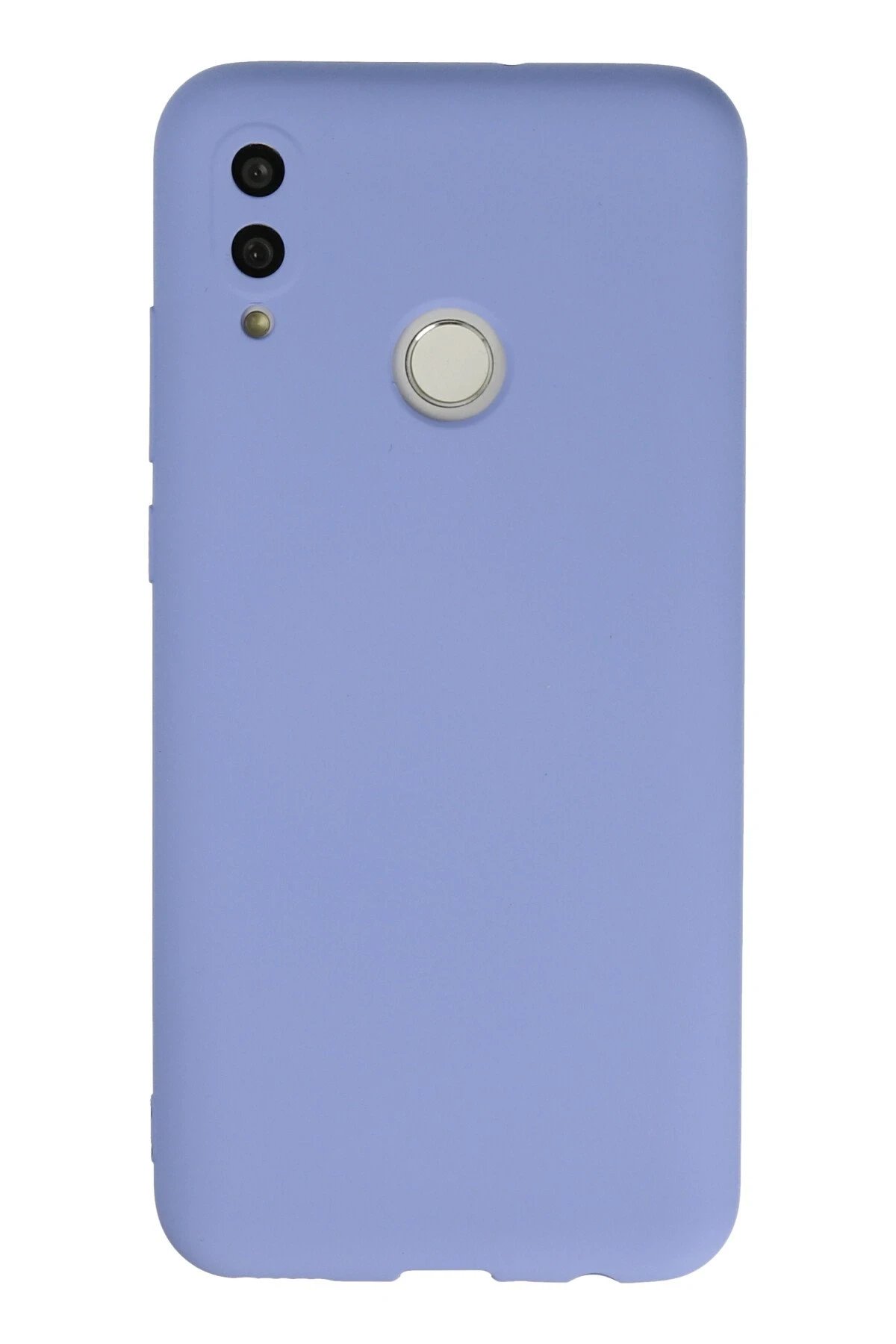 Huawei P Smart 2019 Kılıf Nano içi Kadife Silikon - Lila-(5796)