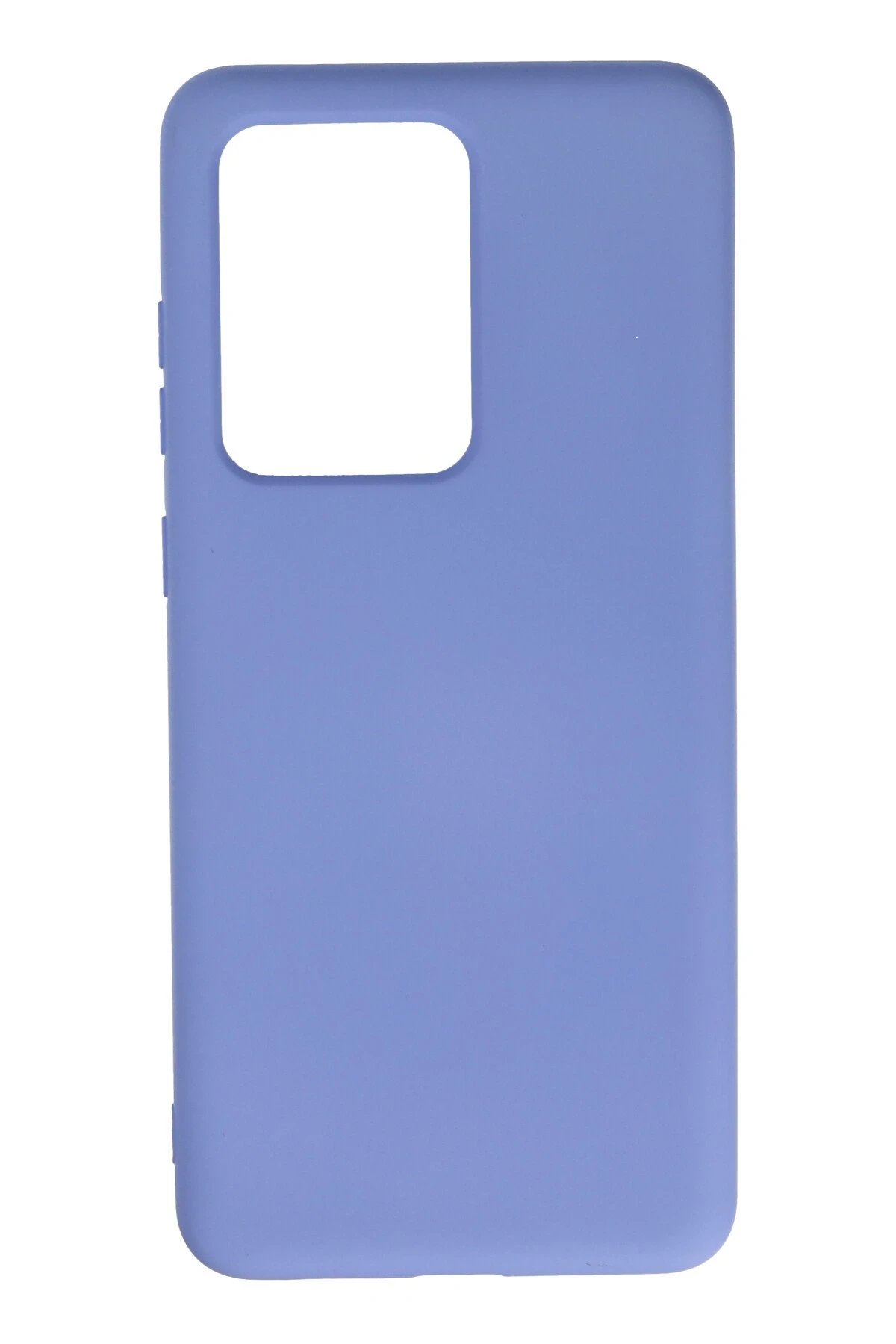 Samsung Galaxy S20 Ultra Kılıf Nano içi Kadife Silikon - Lila-(5796)