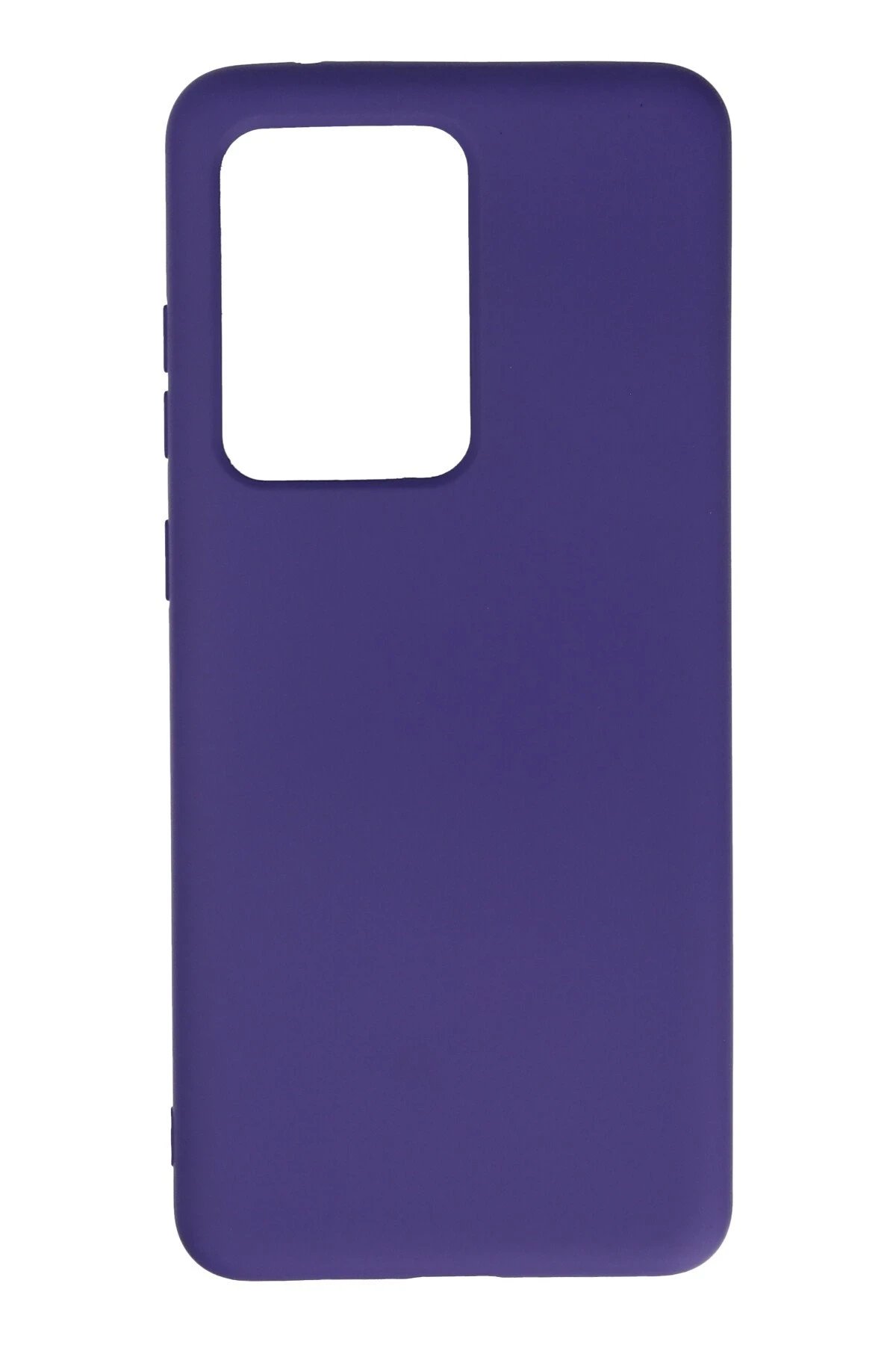 Samsung Galaxy S20 Ultra Kılıf Nano içi Kadife Silikon - Mor-(5796)