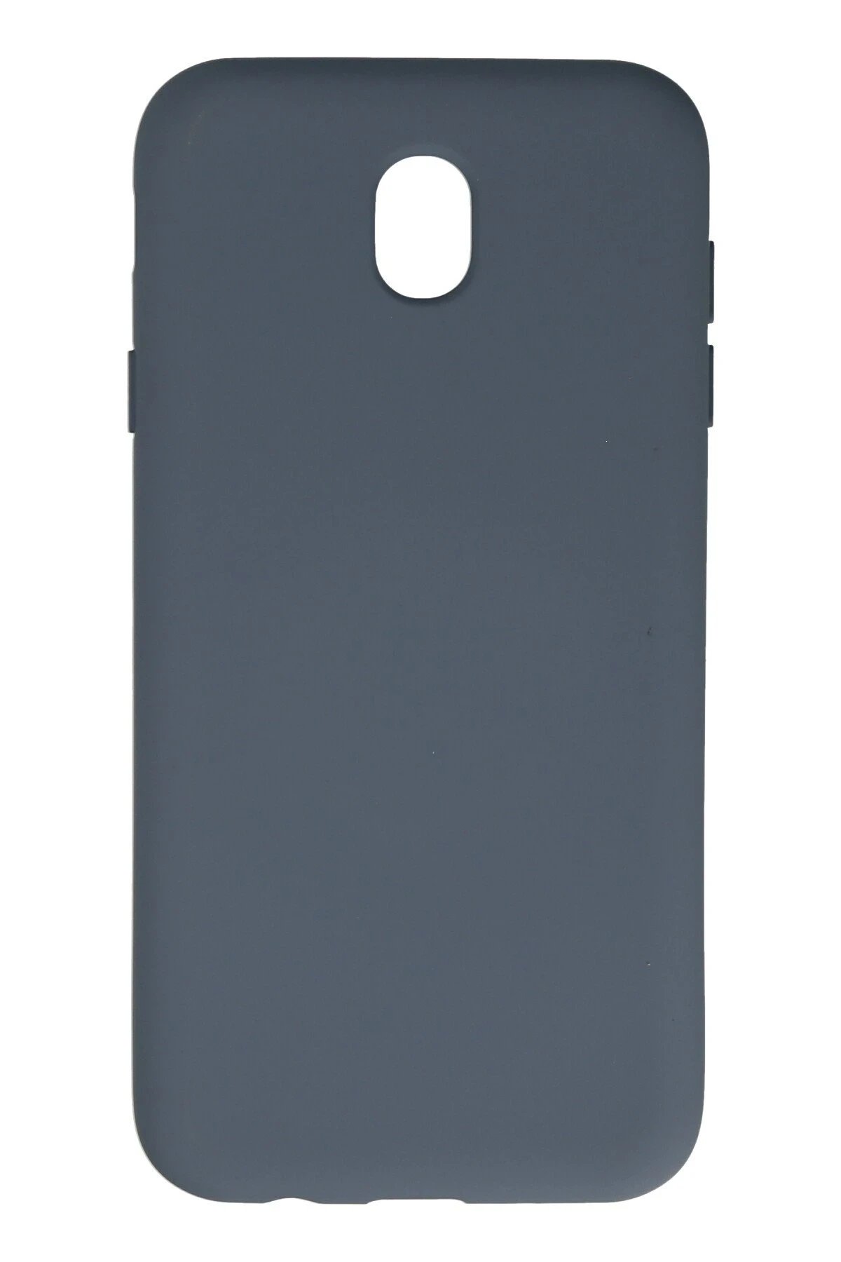 Samsung Galaxy J7 Pro / J730 Kılıf Nano içi Kadife Silikon - Gri-(5796)