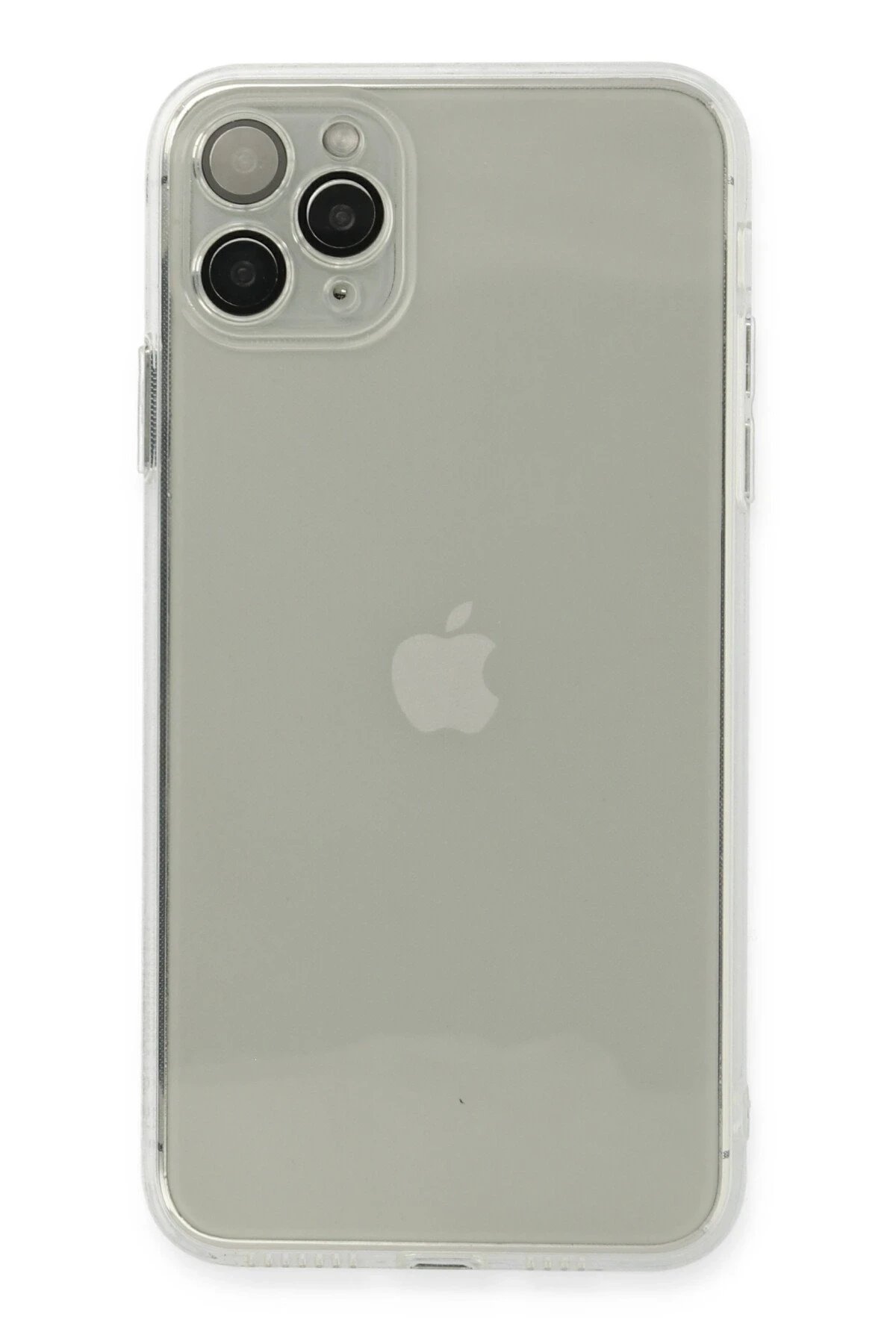iPhone 11 Pro Max Kılıf Fly Lens Silikon - Şeffaf-(5796)