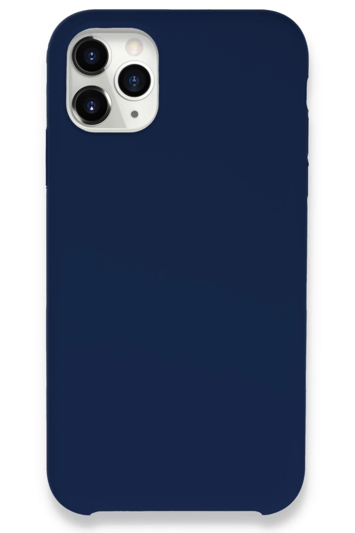 iPhone 11 Pro Kılıf Lansman Legant Silikon - Lacivert-(5796)