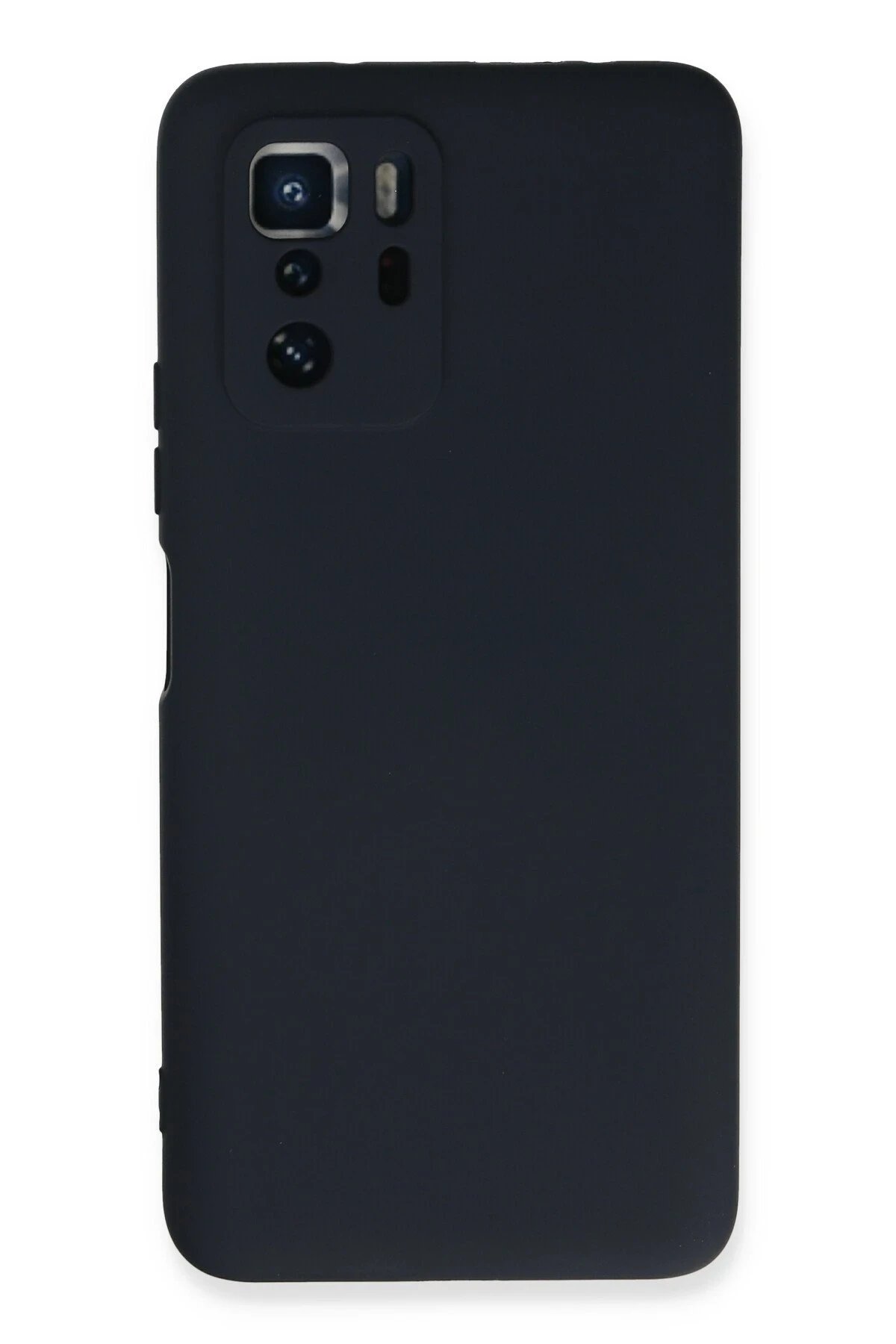 Xiaomi Poco X3 GT Kılıf Nano içi Kadife Silikon - Lacivert-(5796)