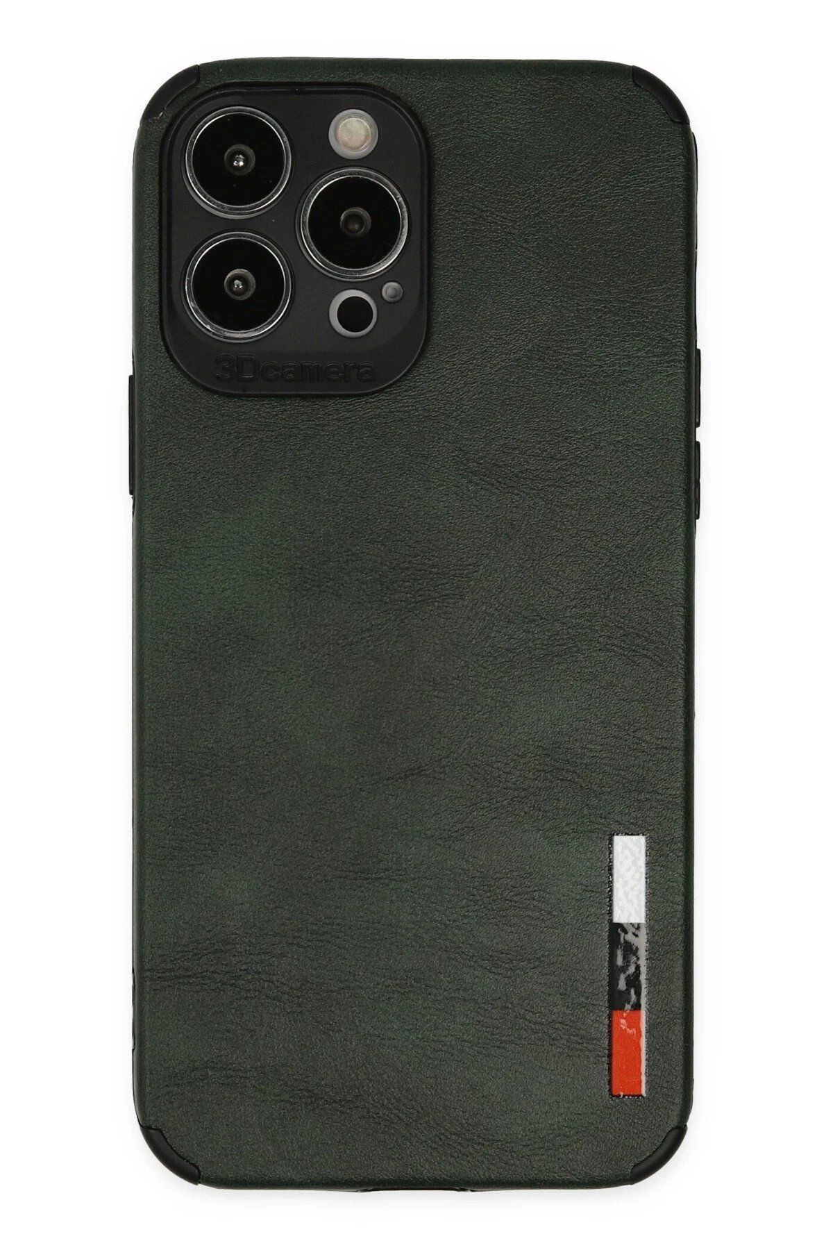 iPhone 13 Pro Max Kılıf Loop Deri Silikon - Yeşil-(5796)