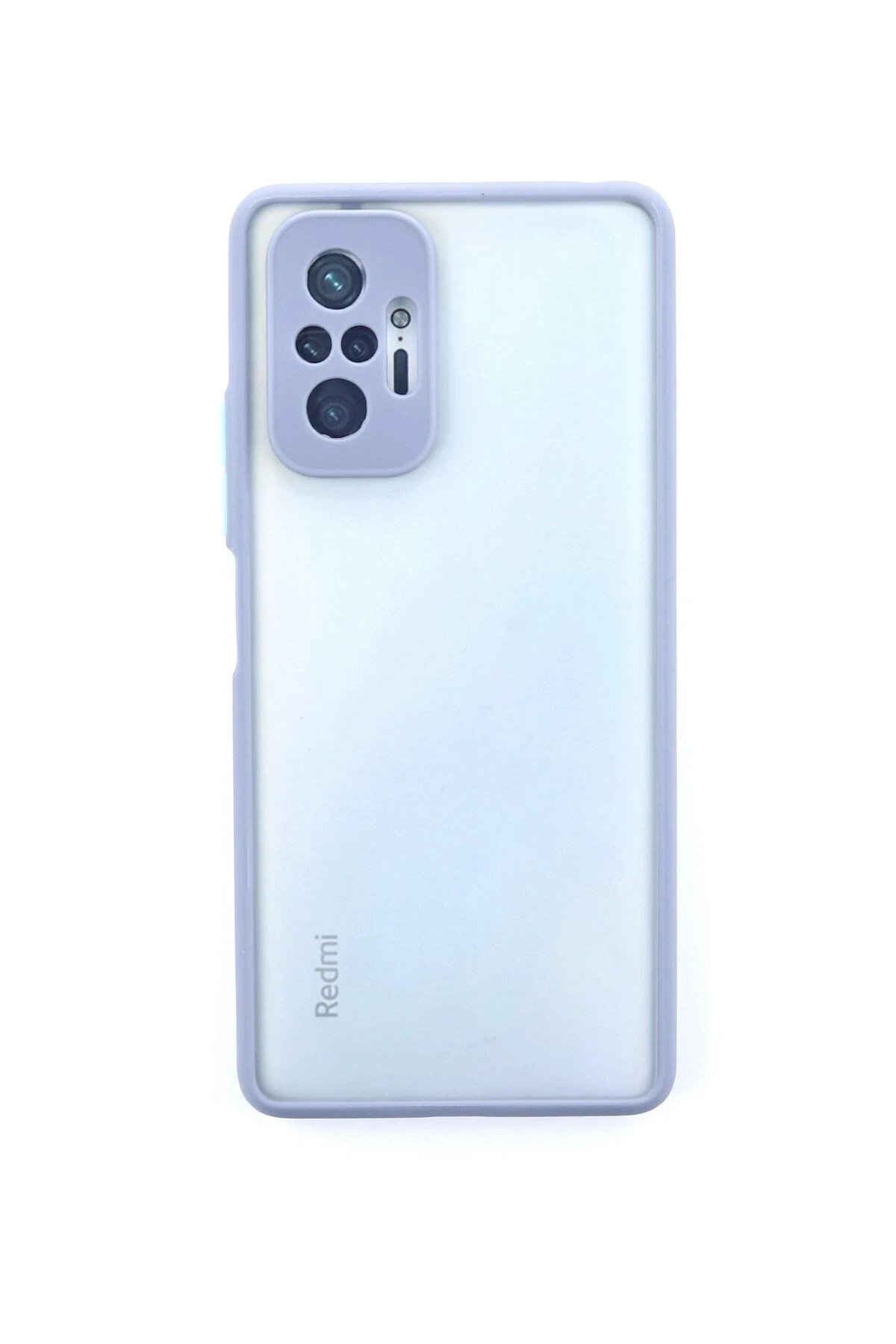 Xiaomi Redmi Note 10 Pro Kılıf Montreal Silikon Kapak - Gri-(5796)