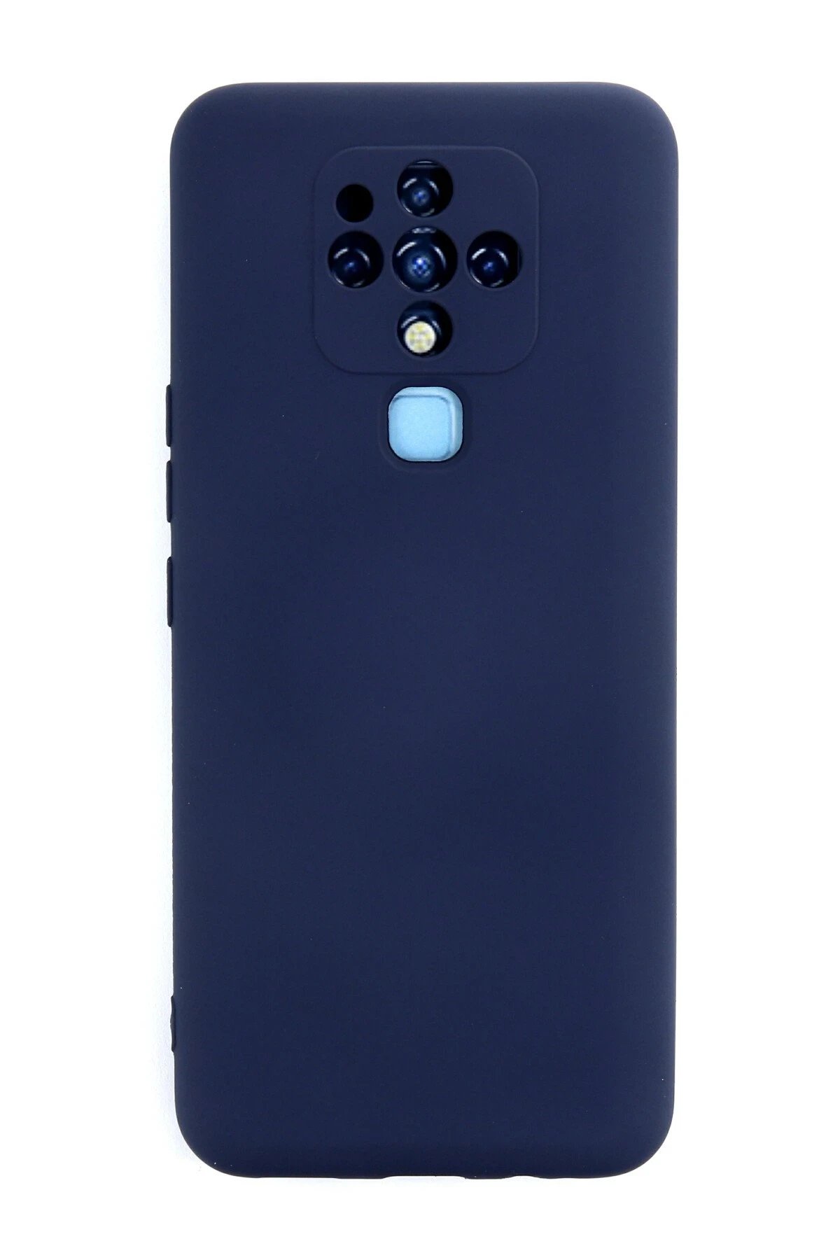 Tecno Camon 16 Kılıf Nano içi Kadife Silikon - Lacivert-(5796)