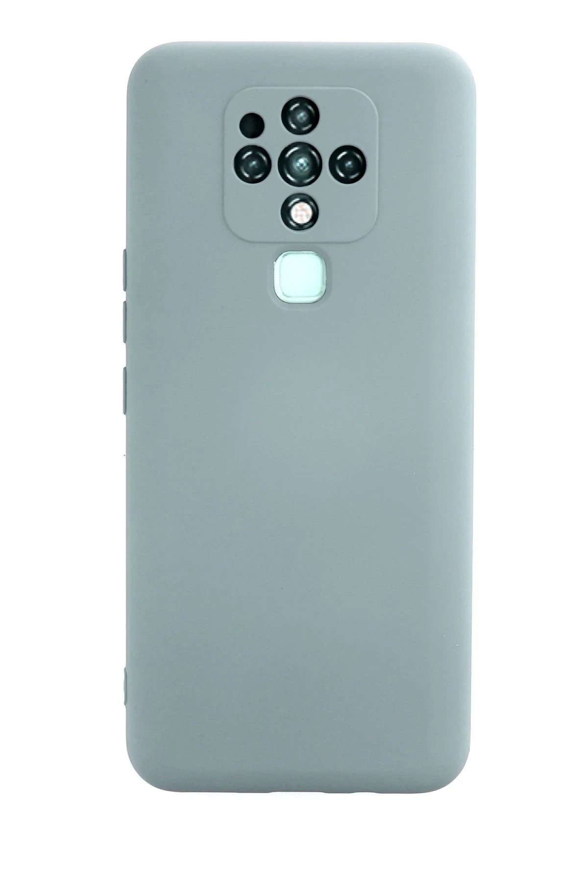 Tecno Camon 16 Kılıf Nano içi Kadife Silikon - Buz Mavisi-(5796)