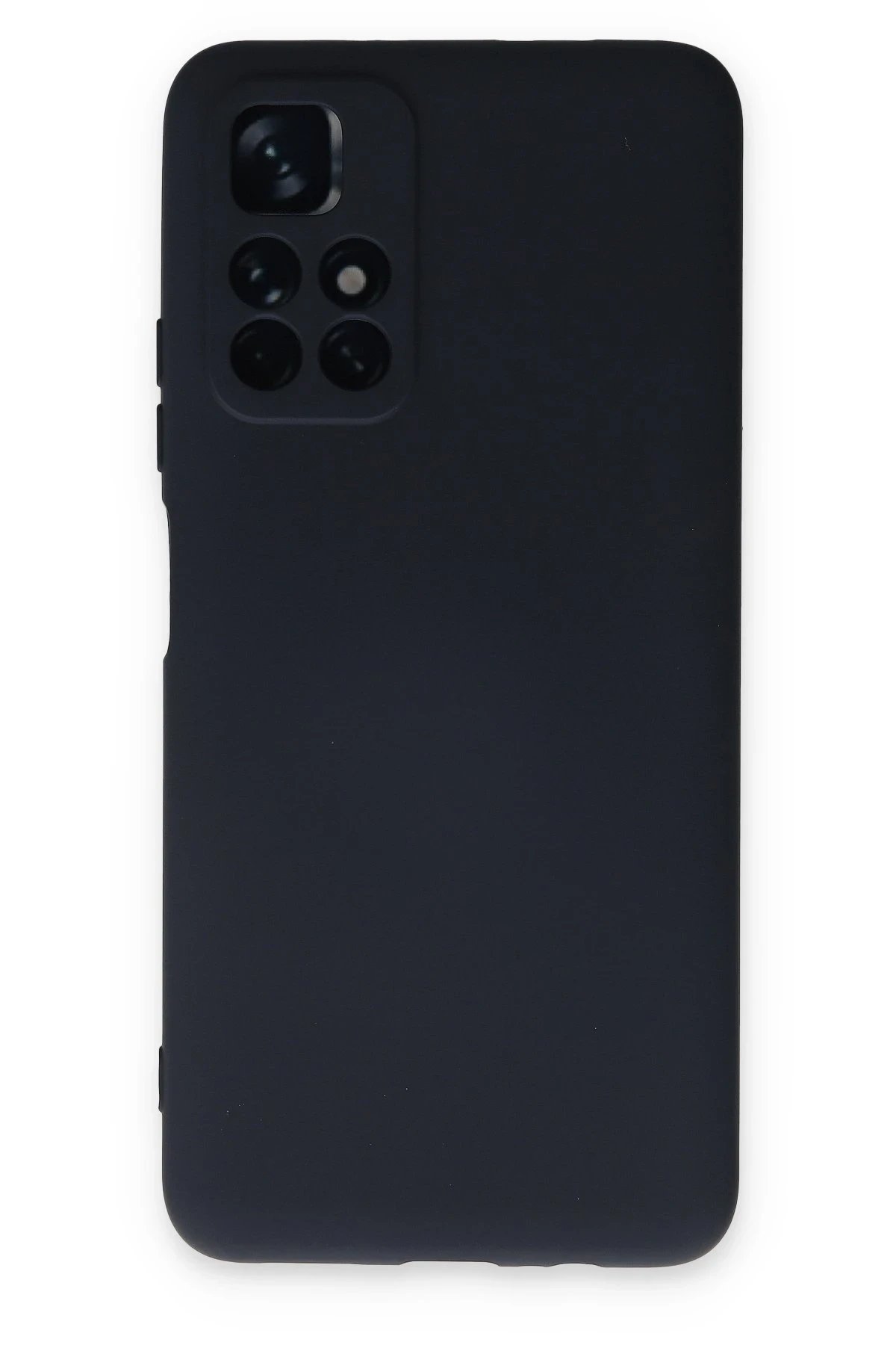 Xiaomi Redmi Note 11T Kılıf Nano içi Kadife Silikon - Lacivert-(5796)