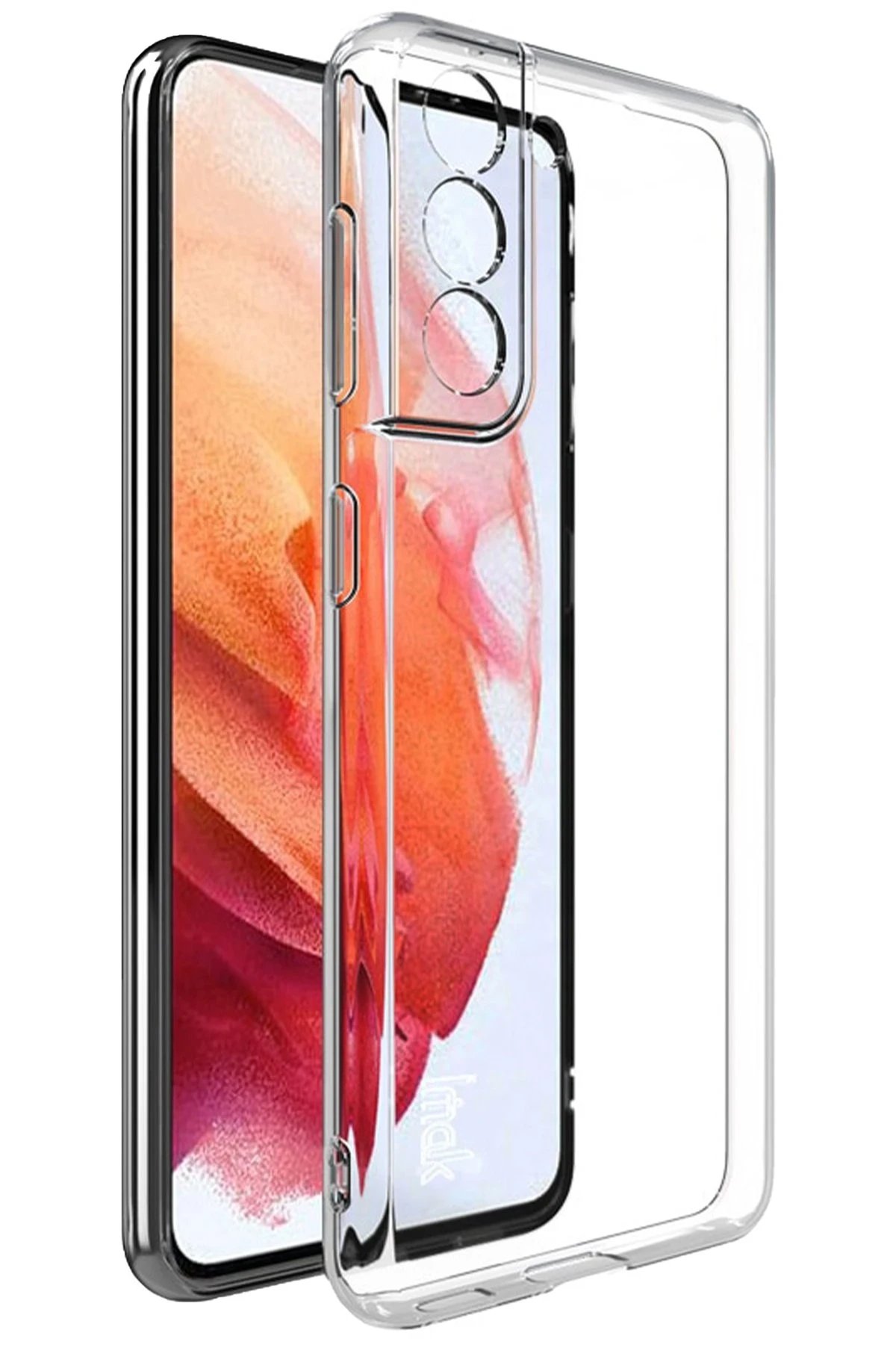 Samsung Galaxy S22 Plus Kılıf Lüx Şeffaf Silikon-(5796)