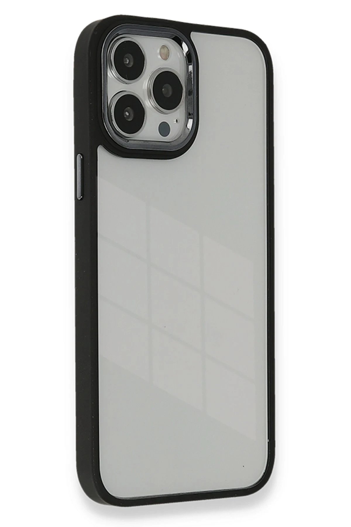 iPhone 13 Pro Kılıf Dora Kapak - Siyah-(5796)