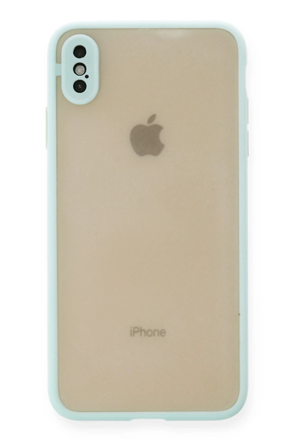 iPhone XS Max Kılıf Montreal Silikon Kapak uaz-(5796)