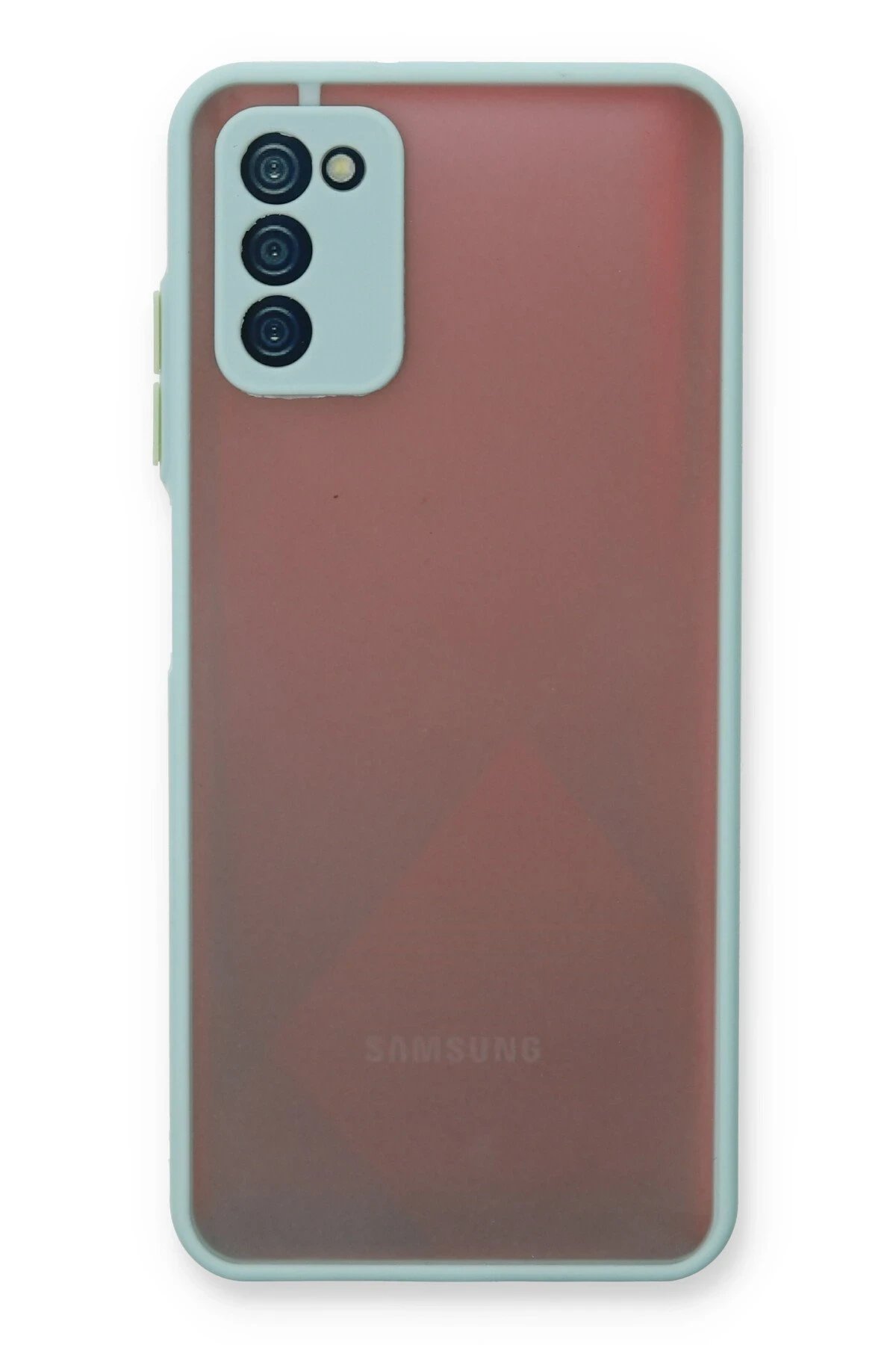 Samsung Galaxy A03S Kılıf Montreal Silikon Kapak uaz-(5796)